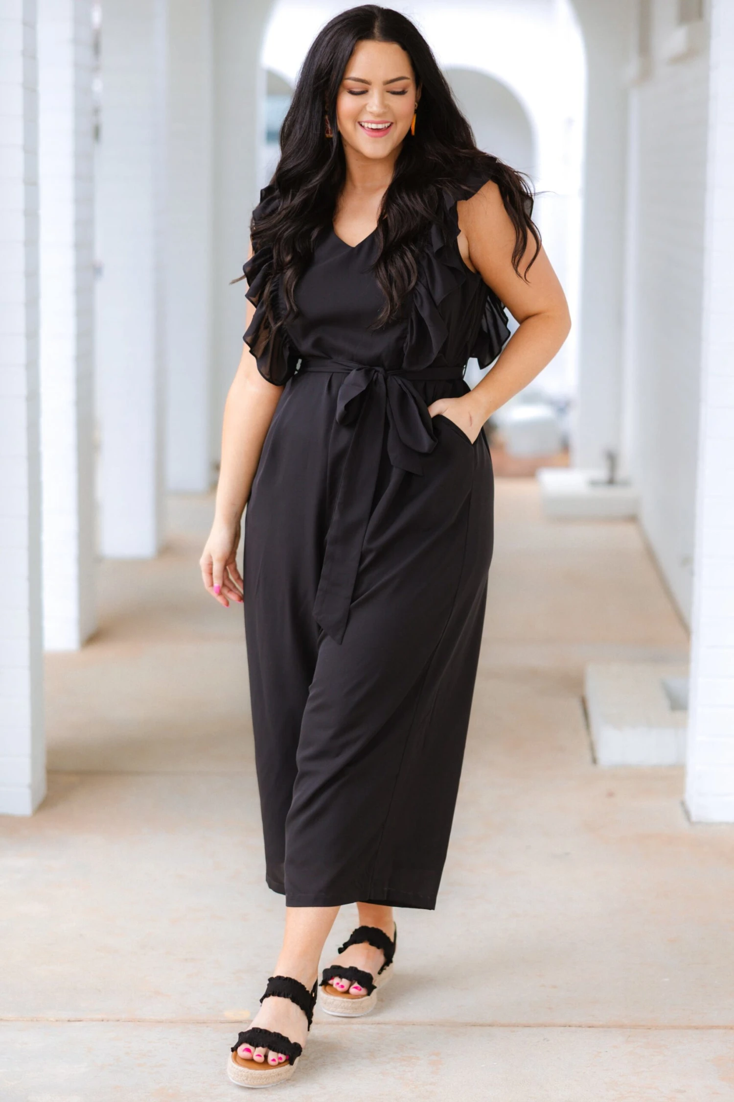 No Goodbyes Jumpsuit, Black 4 No Goodbyes Jumpsuit, Black - Image 2