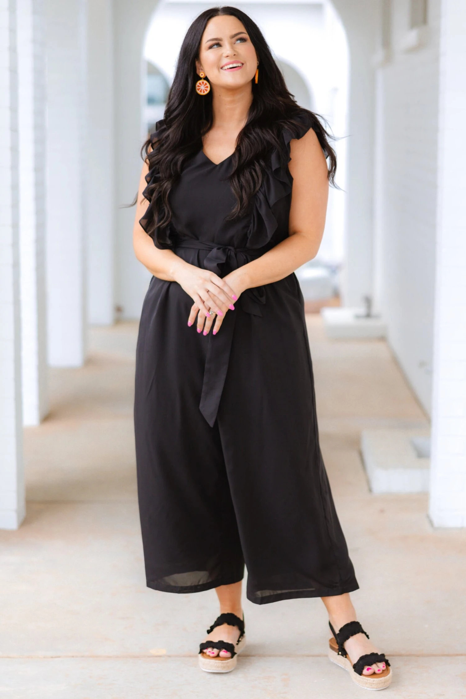 No Goodbyes Jumpsuit, Black 5 No Goodbyes Jumpsuit, Black - Image 3