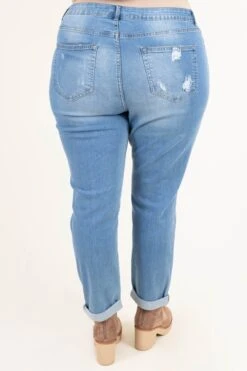 No More Stress Jeans, Light Blue 12 No More Stress Jeans, Light Blue -Chic Soul Store NoMoreStressJeans LightBlue 5432
