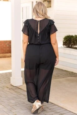 No Ordinary Day Jumpsuit, Black -Chic Soul Store NoOrdinaryDayJumpsuit Black 8568