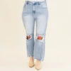 No Secrets Jeans, Light Wash 2 No Secrets Jeans, Light Wash -Chic Soul Store NoSecretsJeans LightWash 6