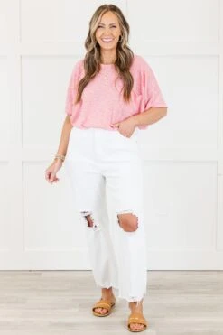 No Secrets Jeans, White 12 No Secrets Jeans, White -Chic Soul Store NoSecretsJeans White 4