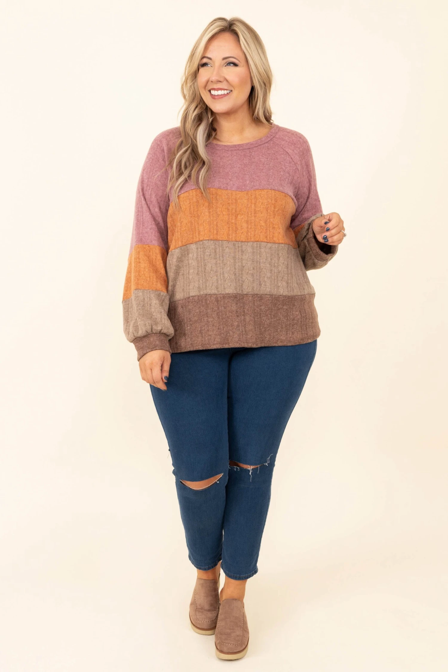 Not Like The Others Top, Mauve 4 Not Like The Others Top, Mauve - Image 2