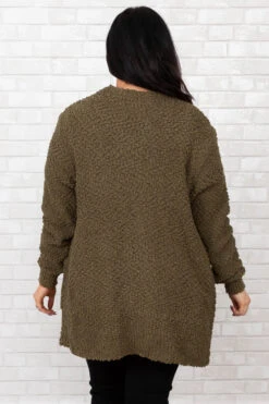 Not Too Late For Love Cardigan, Dusty Olive 12 Not Too Late For Love Cardigan, Dusty Olive -Chic Soul Store NotTooLateForLoveCardigan DustyOlive 9926