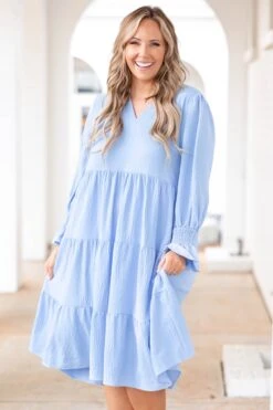 Not Too Much Dress, Blue