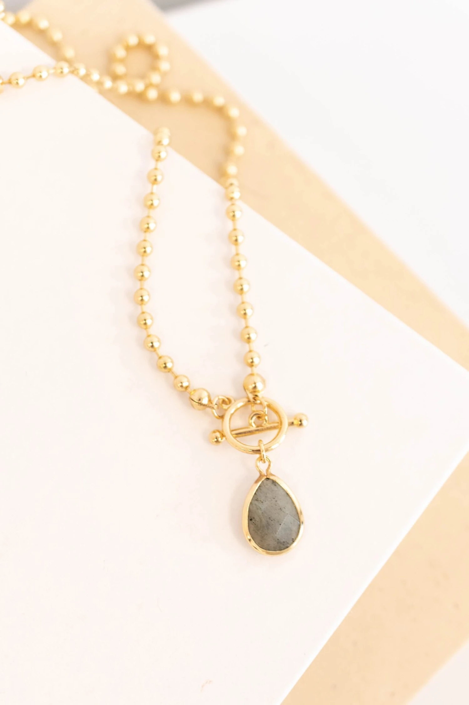 Nothing I Need To Say Necklace, Gold 3 Nothing I Need To Say Necklace, Gold