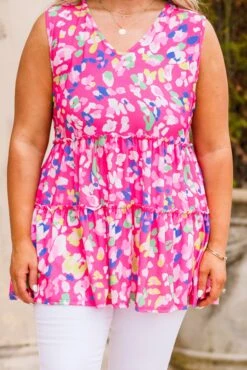 Nothing Like True Love Top, Hot Pink 14 Nothing Like True Love Top, Hot Pink -Chic Soul Store NothingLikeTrueLoveTop Multi