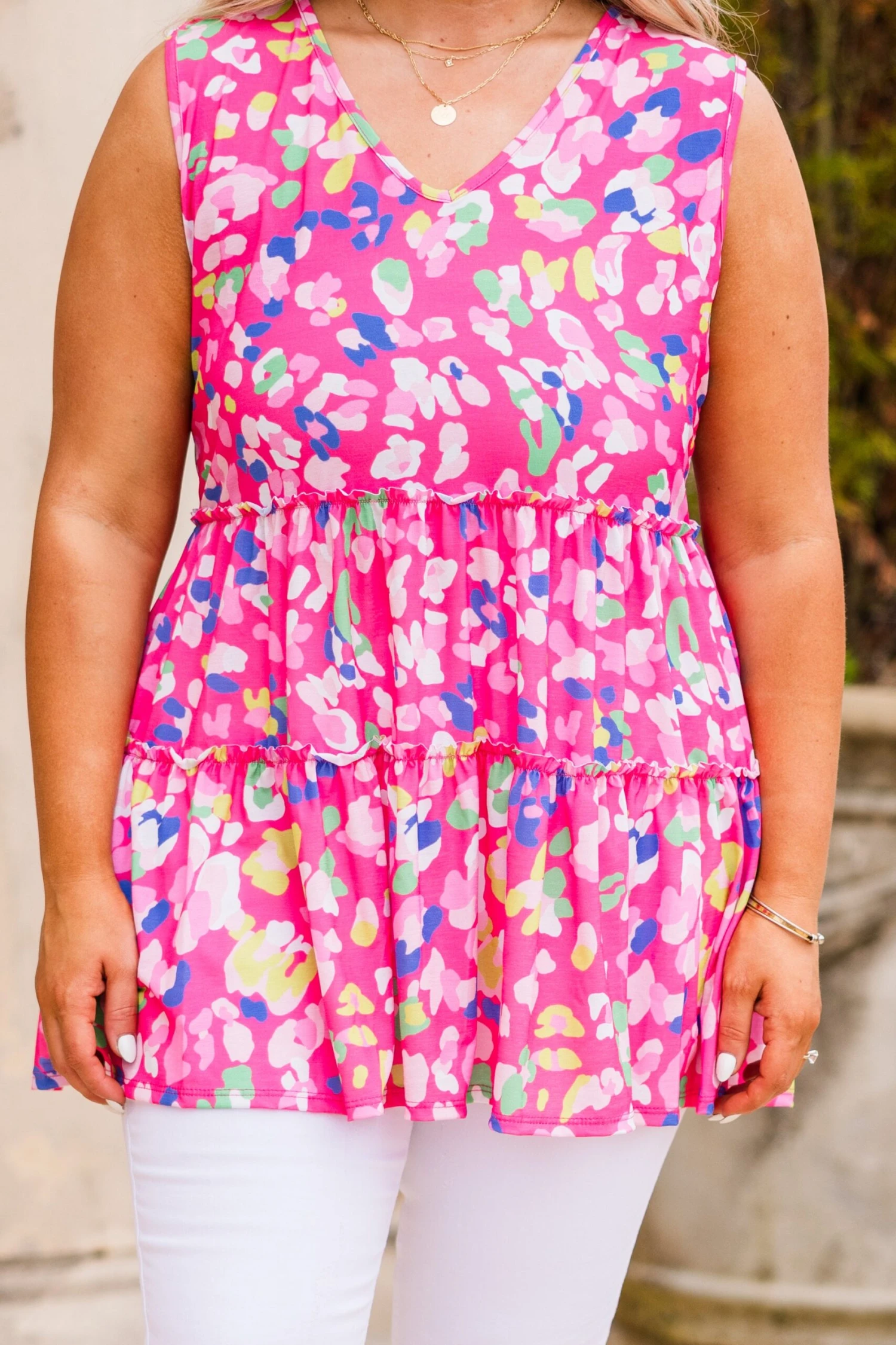 Nothing Like True Love Top, Hot Pink 8 Nothing Like True Love Top, Hot Pink - Image 6