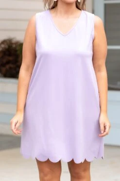 Nothing More, Nothing Less Dress, Lavender -Chic Soul Store NothingMore NothingLessDress Lavender 0080