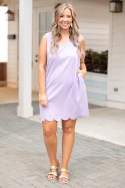 Nothing More, Nothing Less Dress, Lavender -Chic Soul Store NothingMore NothingLessDress Lavender 0082