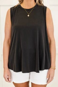 Now Let's Talk Tank, Black 13 Now Let's Talk Tank, Black -Chic Soul Store NowLet sTalkTank Black 3