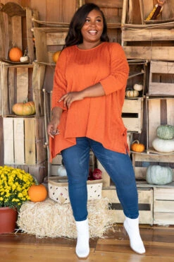 Ocean Waves Tunic, Rust 9 Ocean Waves Tunic, Rust -Chic Soul Store OceanWavesTunic Rust 6879