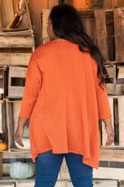 Ocean Waves Tunic, Rust 12 Ocean Waves Tunic, Rust -Chic Soul Store OceanWavesTunic Rust 7012