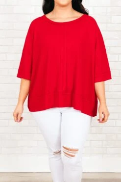 Of Course Top, Ruby 11 Of Course Top, Ruby -Chic Soul Store OfCourseTop Ruby 5