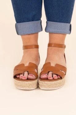 On A Getaway Sandals, New Tan -Chic Soul Store OnAGetawaySandals NewTan