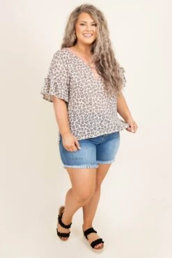 On Edge Top, Blush-Charcoal 9 On Edge Top, Blush-Charcoal -Chic Soul Store OnEdgeTop Blush Charcoal 9272