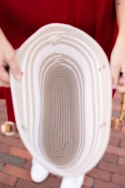 On Sandy Time Purse, Beige/White 7 On Sandy Time Purse, Beige/White -Chic Soul Store OnSandyTimePurse Beige White 0286