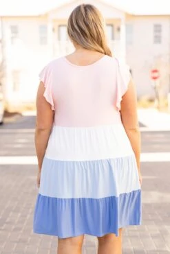 On The Flipside Dress, Pink -Chic Soul Store OnTheFlipsideDress Pink 8648