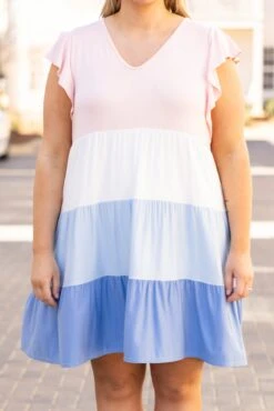 On The Flipside Dress, Pink -Chic Soul Store OnTheFlipsideDress Pink 8649