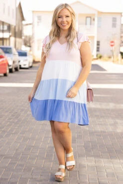 On The Flipside Dress, Pink -Chic Soul Store OnTheFlipsideDress Pink 8653