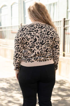 On The Hunt Sweater, Tan -Chic Soul Store OnTheHuntSweater Tan 8259