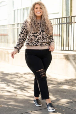 On The Hunt Sweater, Tan -Chic Soul Store OnTheHuntSweater Tan 8263