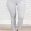 On The Run Leggings, Heather Grey -Chic Soul Store OnTheRunLeggings HeatherGrey 2 b2c4a442 3f92 4d86 8170 94450bffebec