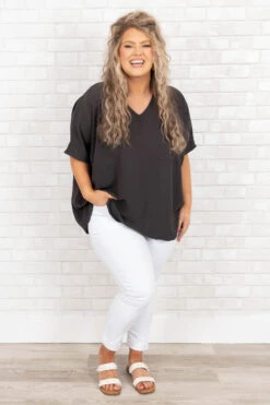 On The Run Top, Ash Grey -Chic Soul Store OnTheRunTop AshGrey 0024