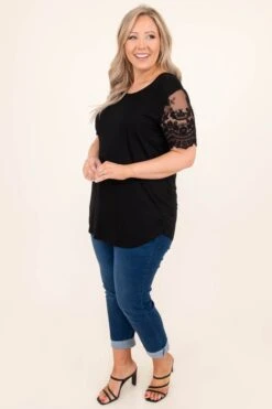 On The Runway Top, Black 11 On The Runway Top, Black -Chic Soul Store OnTheRunwayTop Black 2