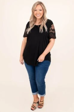 On The Runway Top, Black 10 On The Runway Top, Black -Chic Soul Store OnTheRunwayTop Black