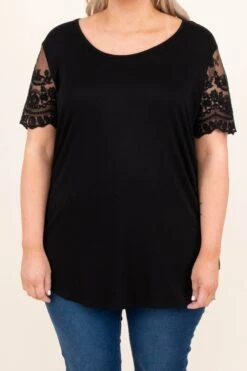 On The Runway Top, Black 13 On The Runway Top, Black -Chic Soul Store OnTheRunwayTop Black 5671