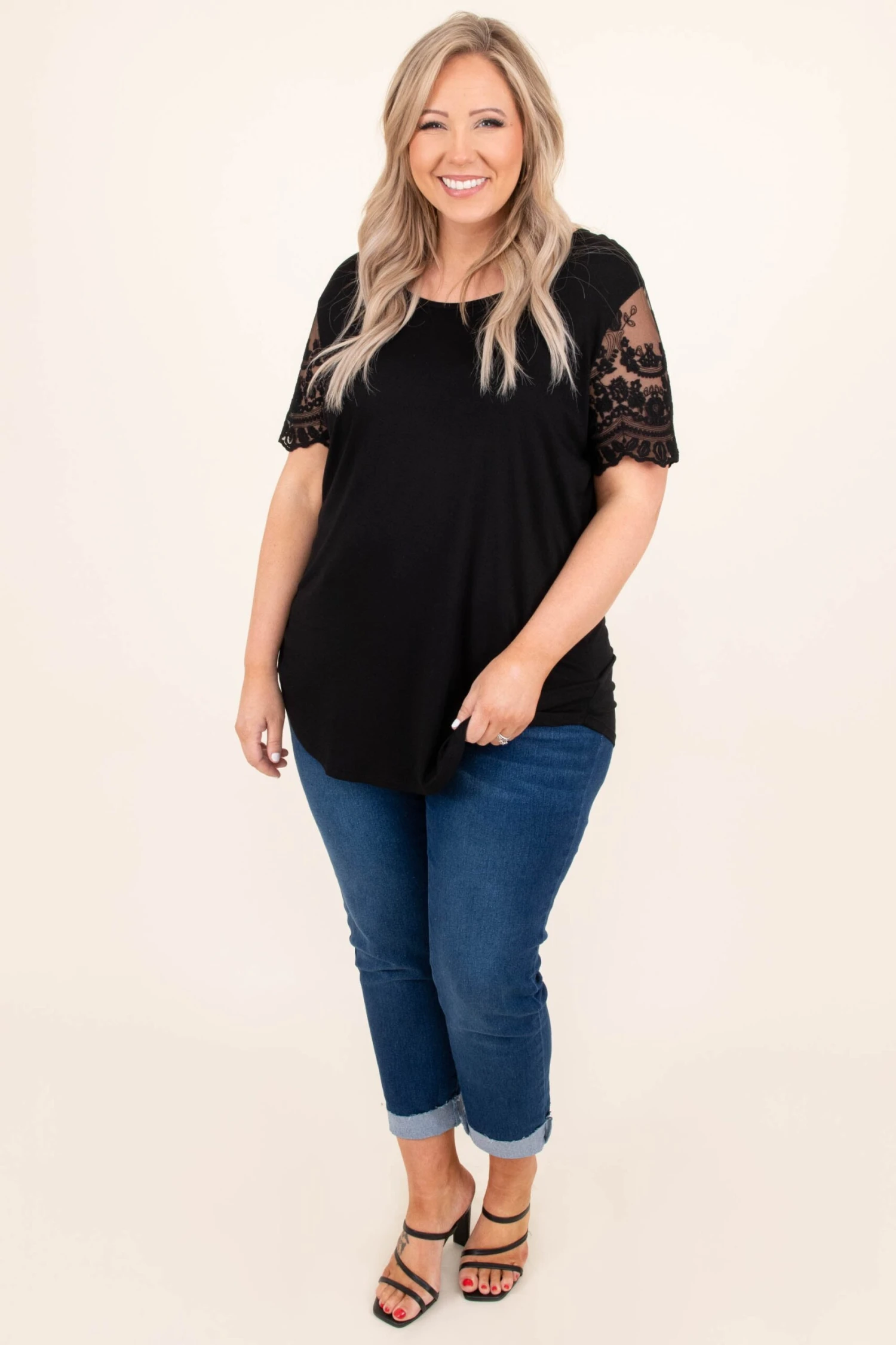 On The Runway Top, Black 4 On The Runway Top, Black - Image 2