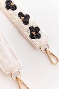 On The Wild Side Beaded Strap, Ivory -Chic Soul Store OnTheWildSideBeadedStrap Ivory 9960