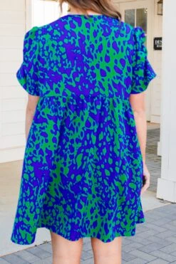 One By One Dress, Green -Chic Soul Store OneByOneDress Green