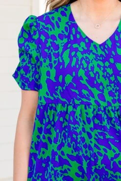 One By One Dress, Green -Chic Soul Store OneByOneDress Green 3