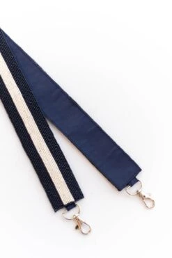 One Team One Dream Beaded Purse Strap, Blue White -Chic Soul Store OneTeamOneDreamBeadedPurseStrap BlueWhite 0350