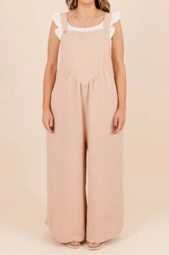 Only Clear Skies Jumpsuit, Taupe 11 Only Clear Skies Jumpsuit, Taupe -Chic Soul Store OnlyClearSkiesJumpsuit Taupe 2