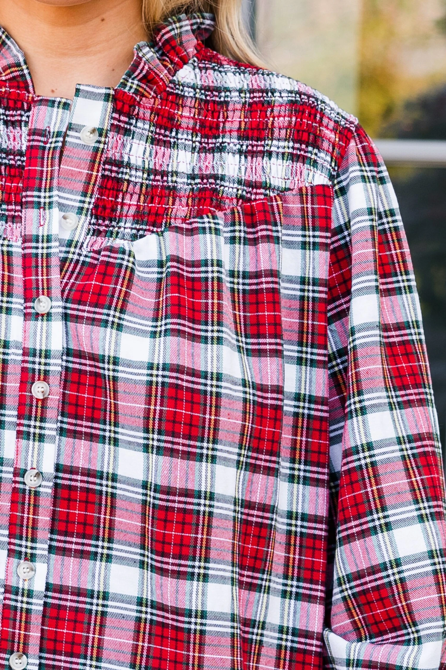 Only In My Heart Blouse, Red 7 Only In My Heart Blouse, Red - Image 5