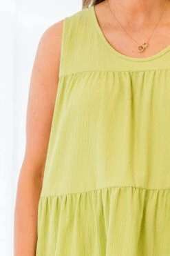 Only You Tank, Lime 12 Only You Tank, Lime -Chic Soul Store OnlyYouTank Lime 4