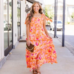 Orange You Happy Dress, Orange