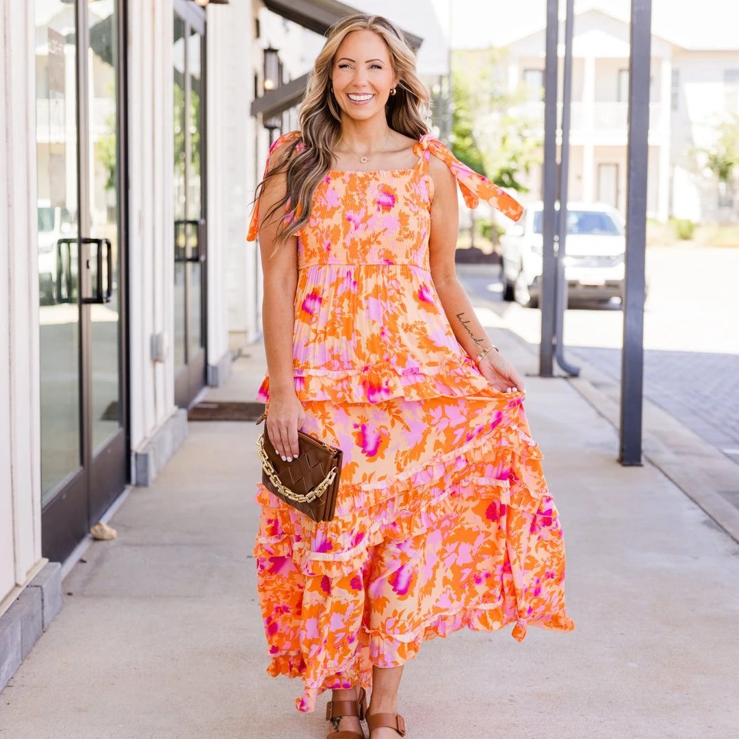 Orange You Happy Dress, Orange 3 Orange You Happy Dress, Orange