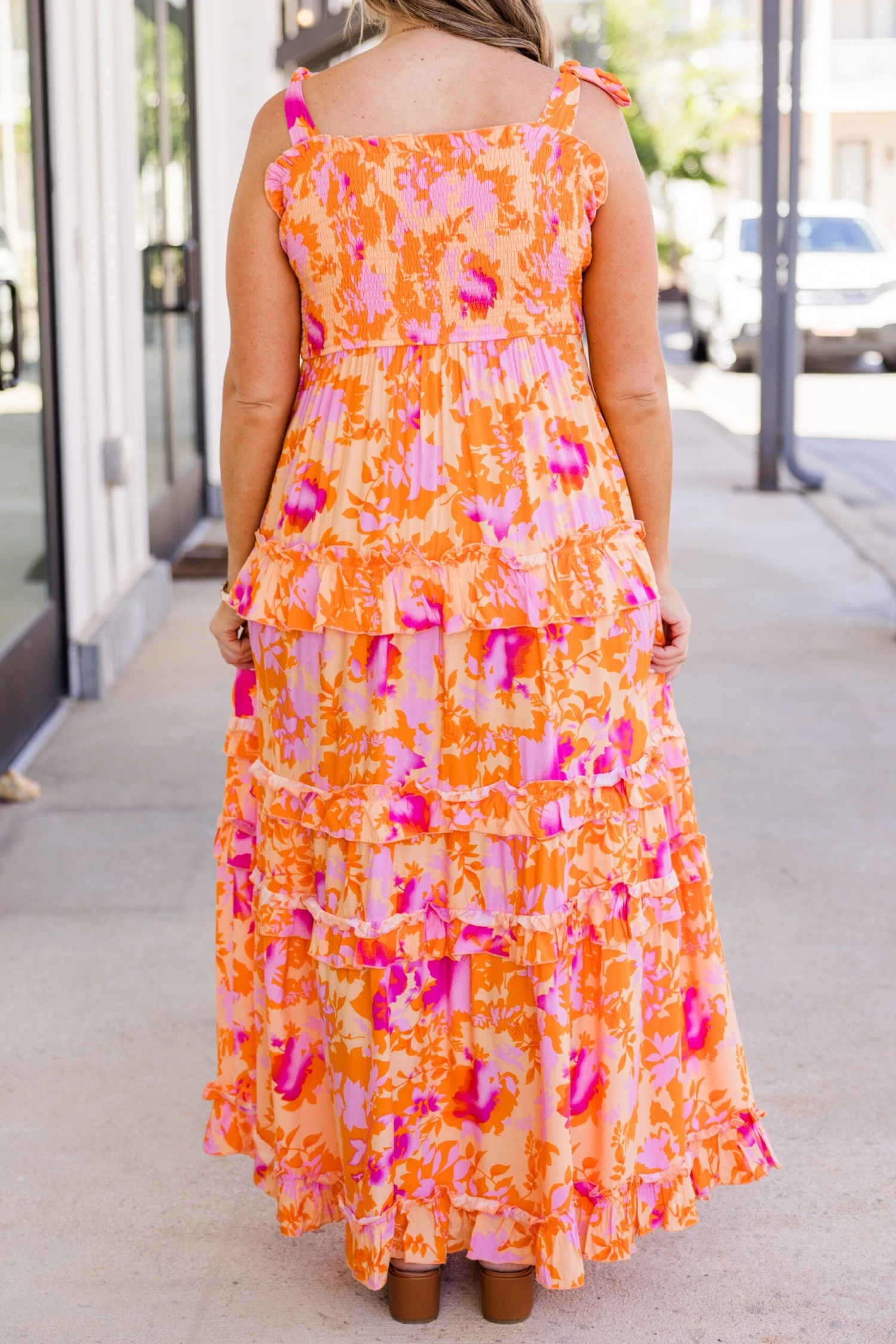 Orange You Happy Dress, Orange 9 Orange You Happy Dress, Orange - Image 7