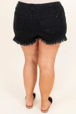 Otherwise See Me Shorts, Black -Chic Soul Store OtherwiseSeeMeShorts Black 9761