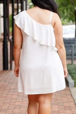 Our Moment Forever Dress, White -Chic Soul Store OurMomentForeverDress White 1