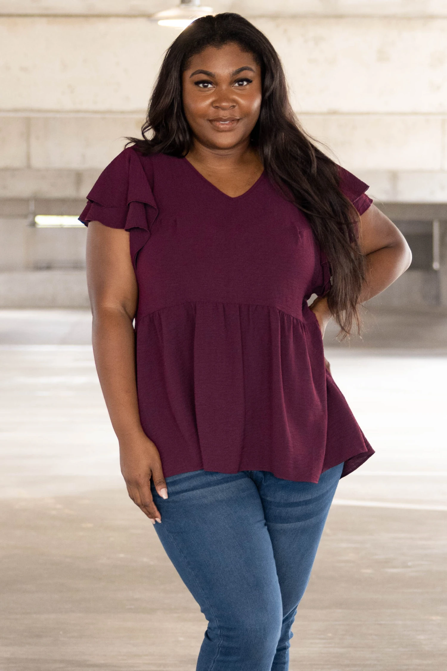 Our Next Adventure Top, Plum 3 Our Next Adventure Top, Plum