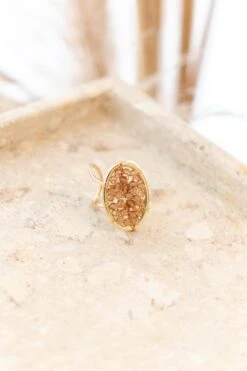 Our Planet Ring, Gold -Chic Soul Store OurPlanetRing Gold 9212