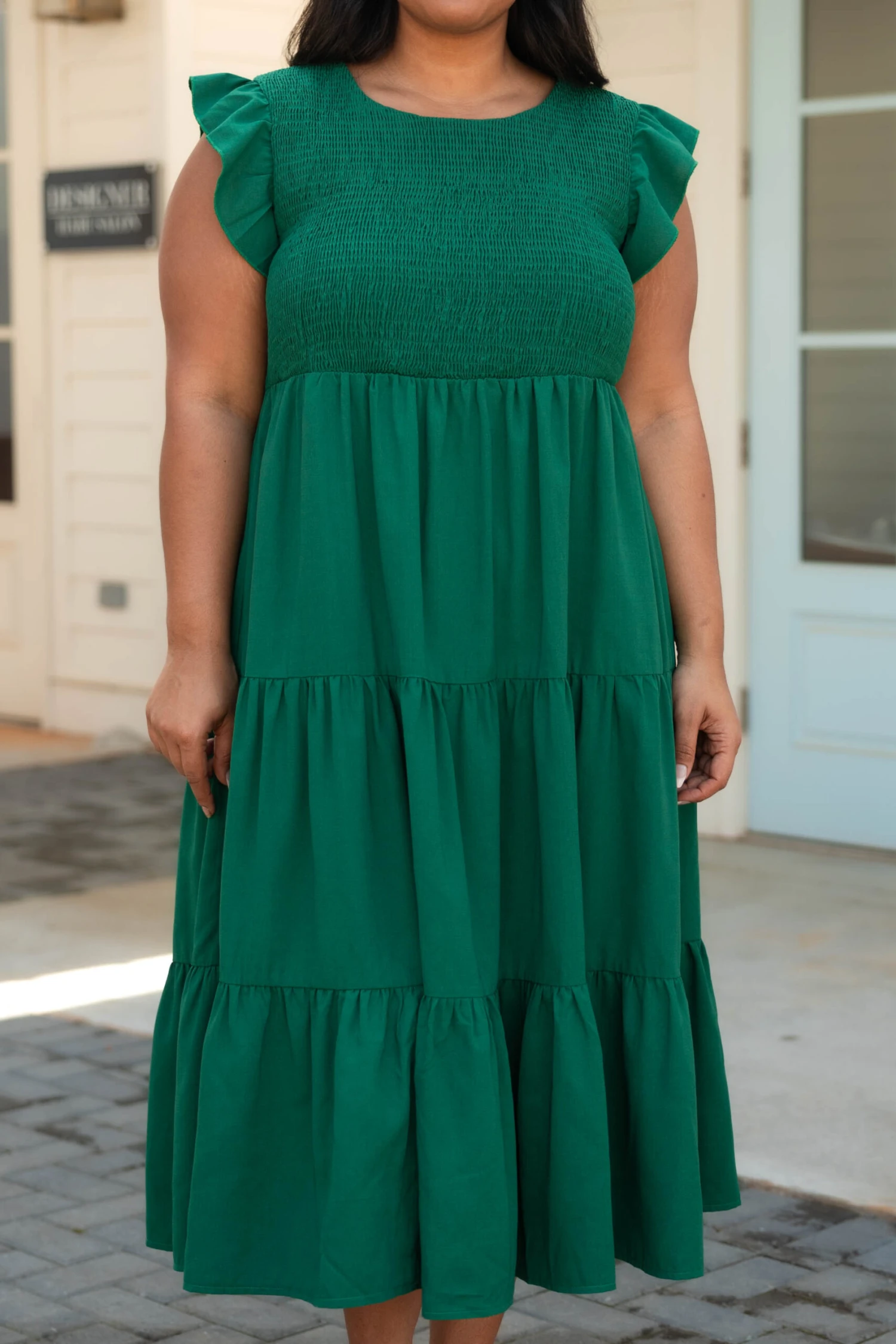 Our Sweet Memories Dress, Forest Green 6 Our Sweet Memories Dress, Forest Green - Image 4