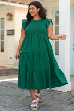 Our Sweet Memories Dress, Forest Green 10 Our Sweet Memories Dress, Forest Green -Chic Soul Store OurSweetMemoriesDress ForestGreen 6