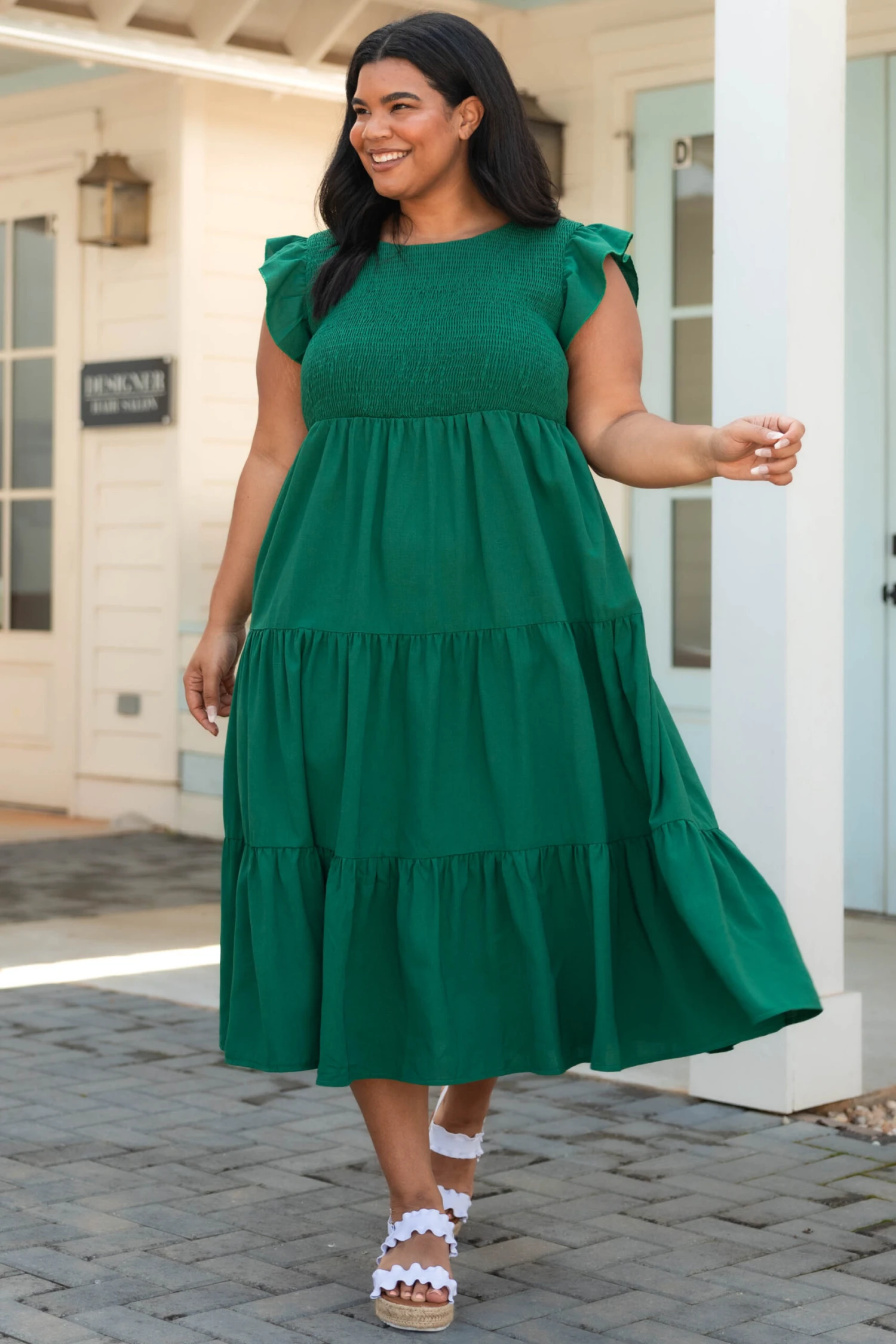 Our Sweet Memories Dress, Forest Green 5 Our Sweet Memories Dress, Forest Green - Image 3