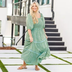 Out Of Touch Dress, Green 15 Out Of Touch Dress, Green -Chic Soul Store OutOfTouchDress Green